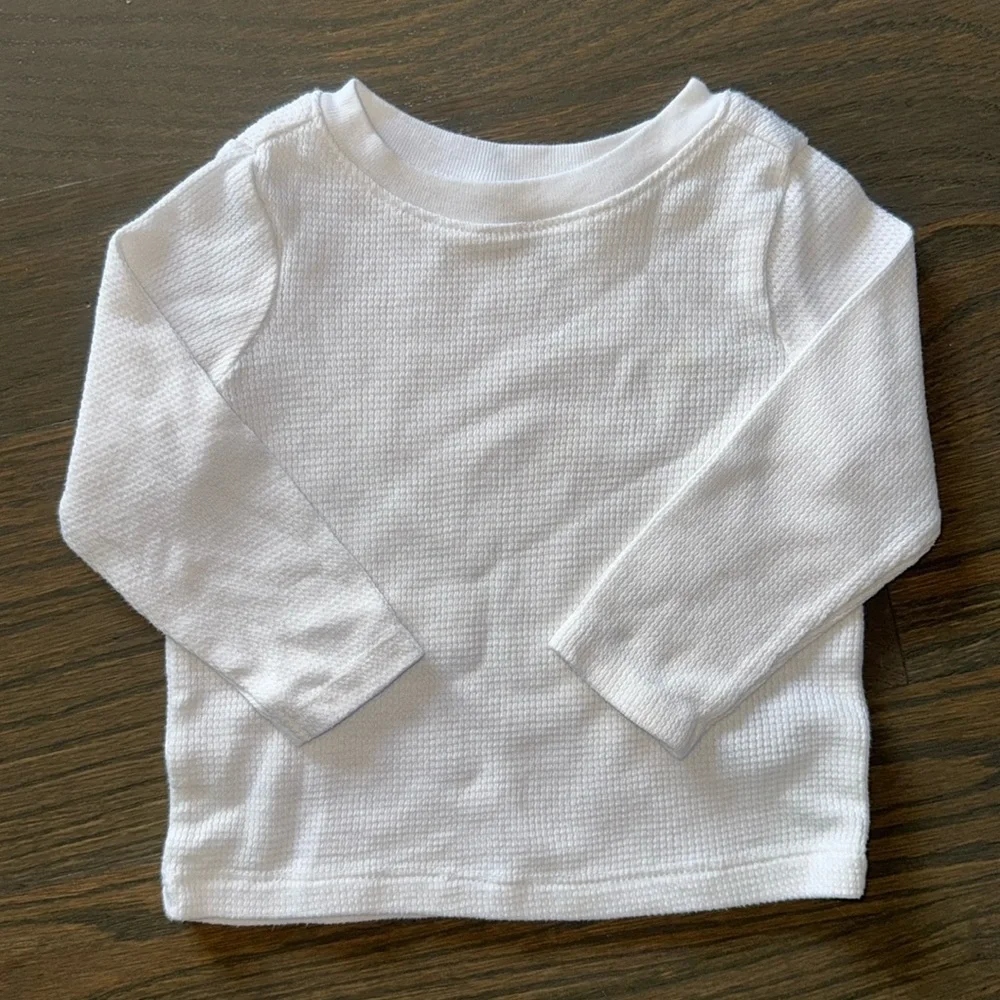 Old Navy Thermal-Knit Long Sleeve Tops 5-Pack | 12-18M